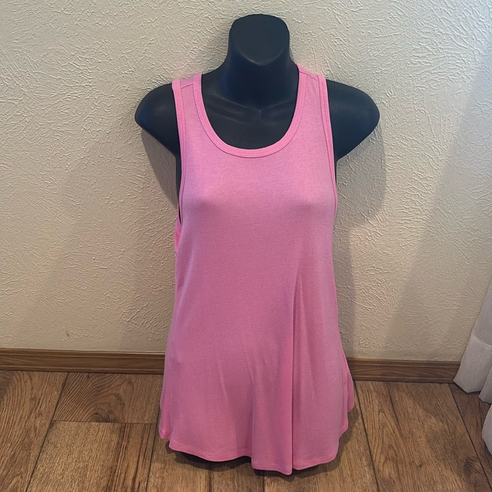 NWT Balance Collection Pink Keyhole Back Athletic Tank